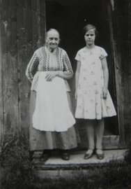 Tillmans Sara med barnbarn. Foto från Göran Samuelsson